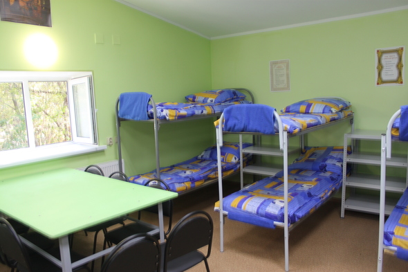 Обновленные помещения приюта для бездомных