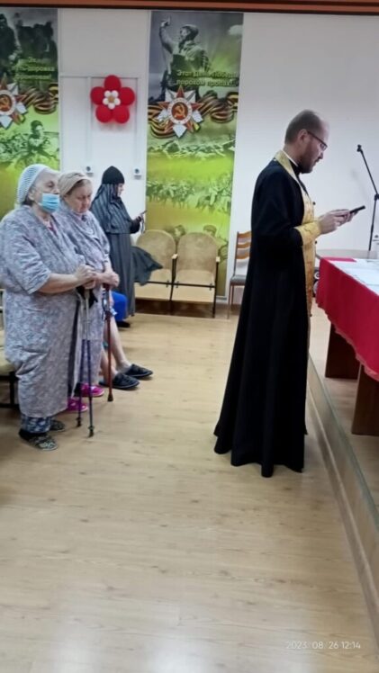 26 августа 2023 года — в госпиталя ветеранов войн