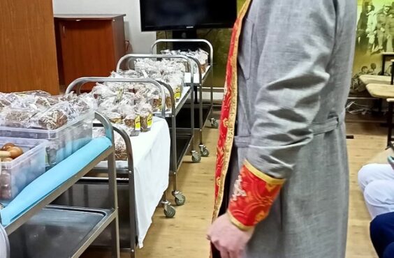 Пасха в госпитале ветеранов войн