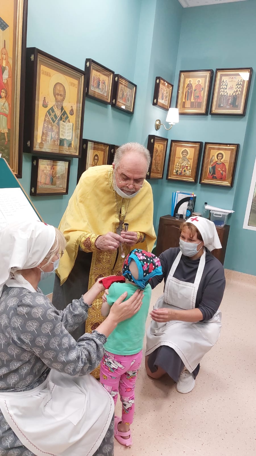 Отчёт о служении сестричества милосердия с 21 по 27 июля